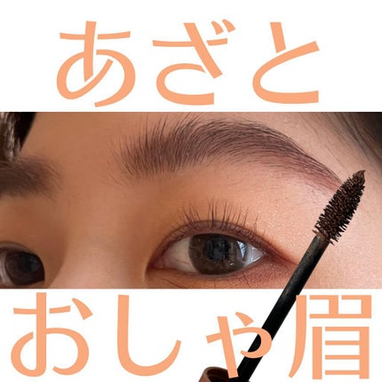 ニュアンスオン3Dアイブロウマスカラ/BLEND BERRY/眉マスカラを使ったクチコミ(1枚目)