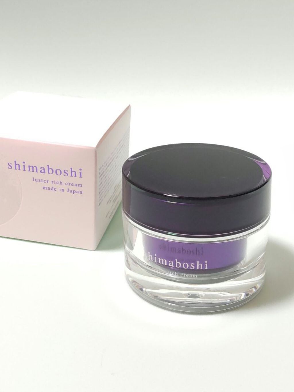 ラスターリッチクリーム/shimaboshi/フェイスクリームを使ったクチコミ(1枚目)