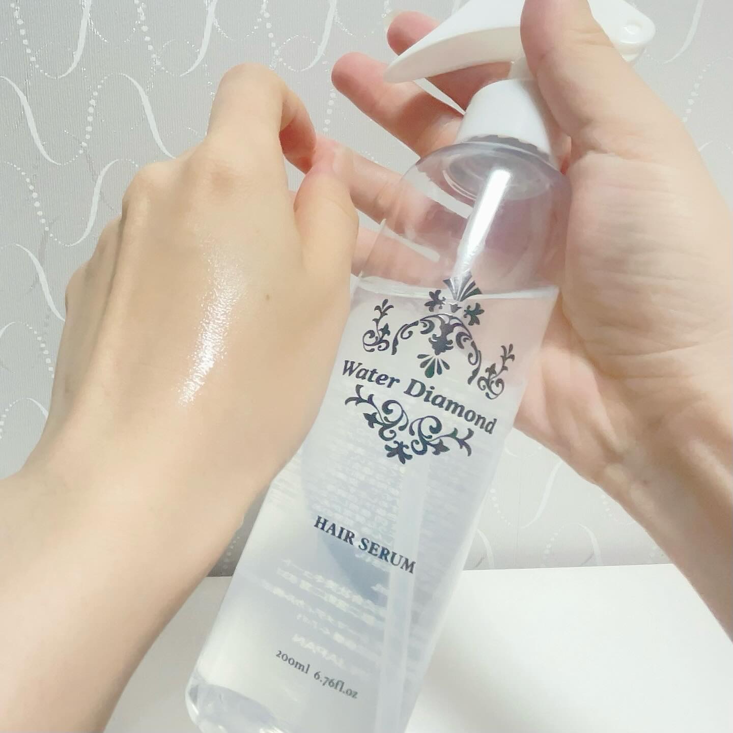 ウォーターダイヤモンド/ウォーターダイヤモンド/アウトバストリートメントを使ったクチコミ（1枚目）