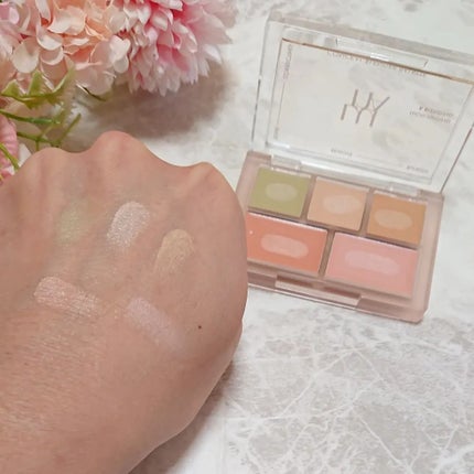 コンシールブレンダーパレット/LUNA/パレットコンシーラーを使ったクチコミ(4枚目)