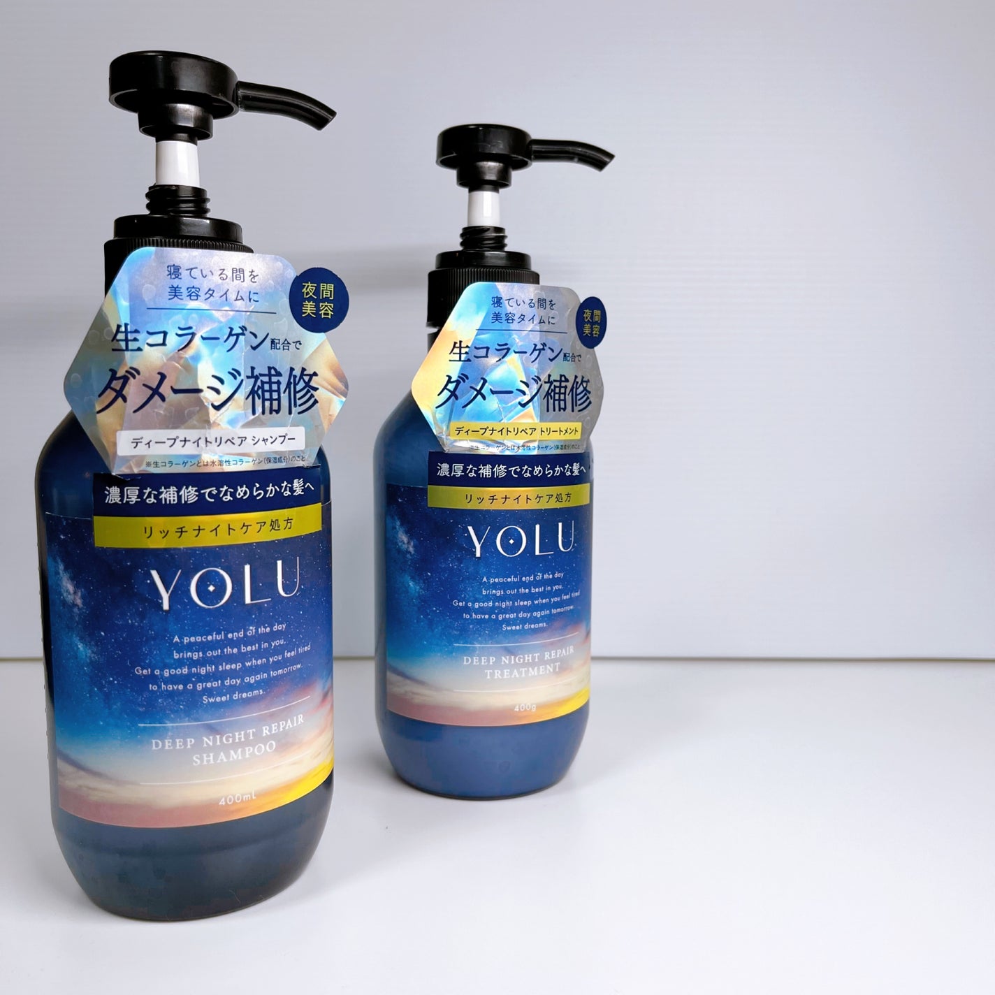 ディープナイトリペアシャンプー/トリートメント/YOLU/市販シャンプーを使ったクチコミ(3枚目)