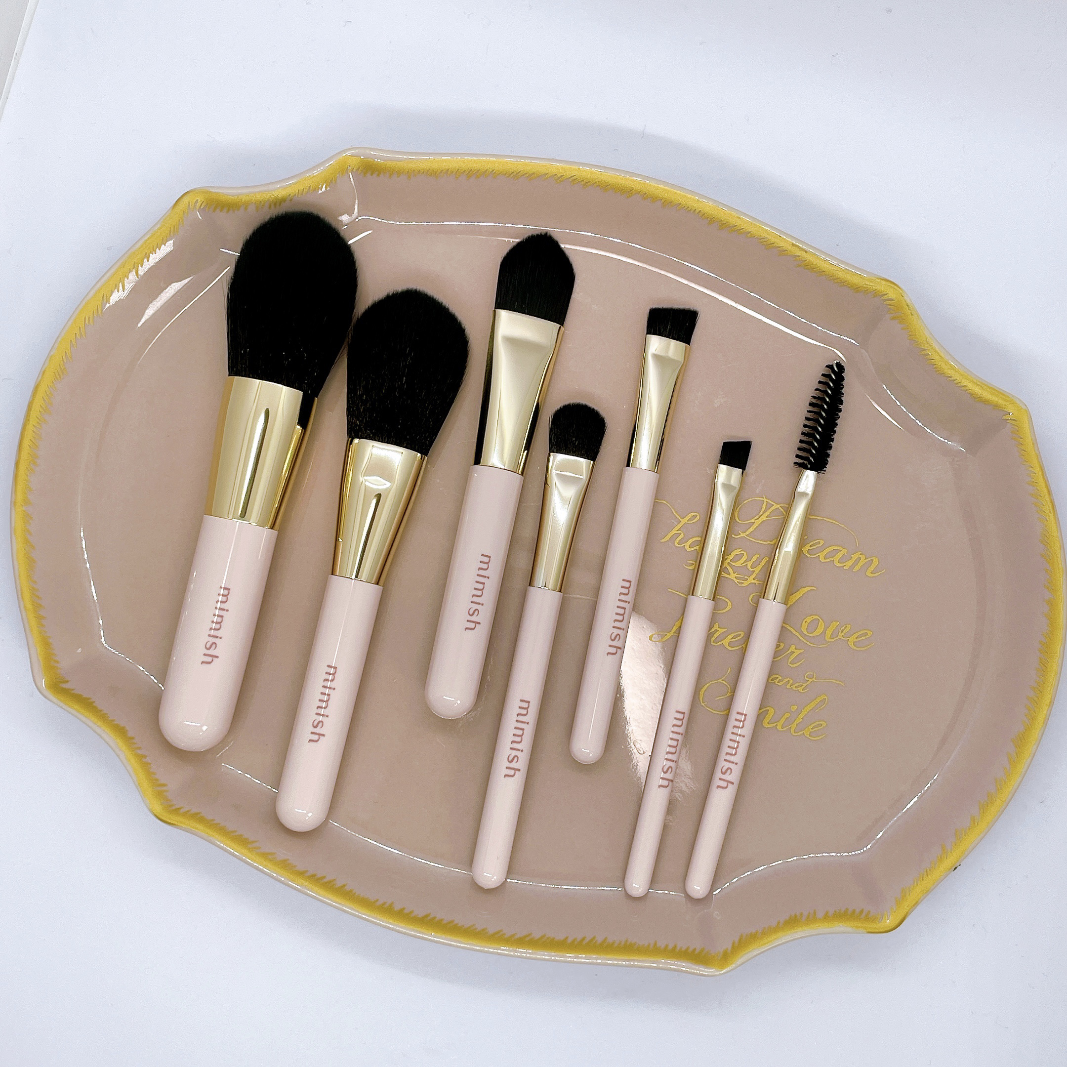 メイクブラシセット/mimish/その他キットセットを使ったクチコミ（2枚目）