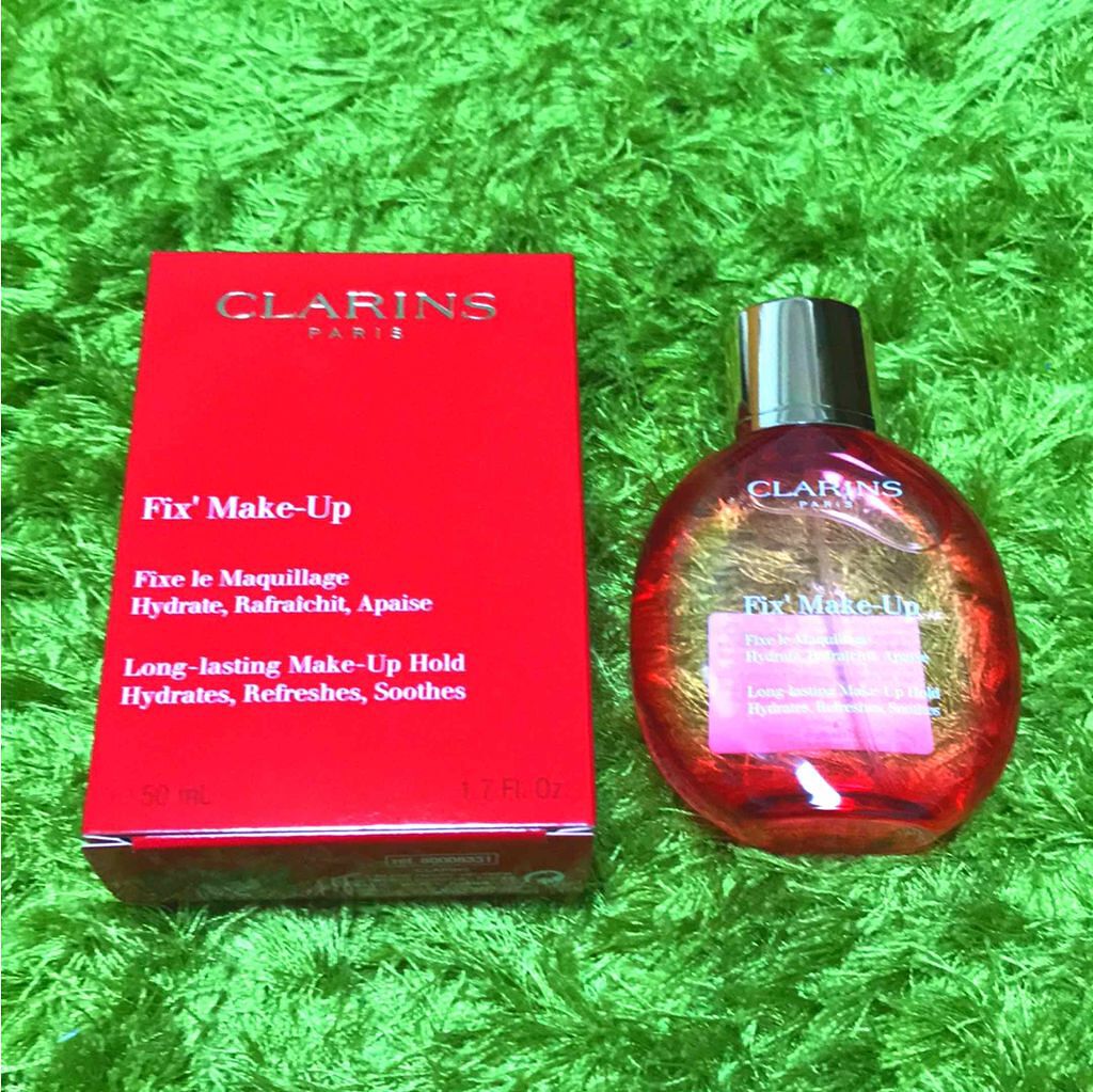 フィックス メイクアップ/CLARINS/ミスト状化粧水を使ったクチコミ(1枚目)