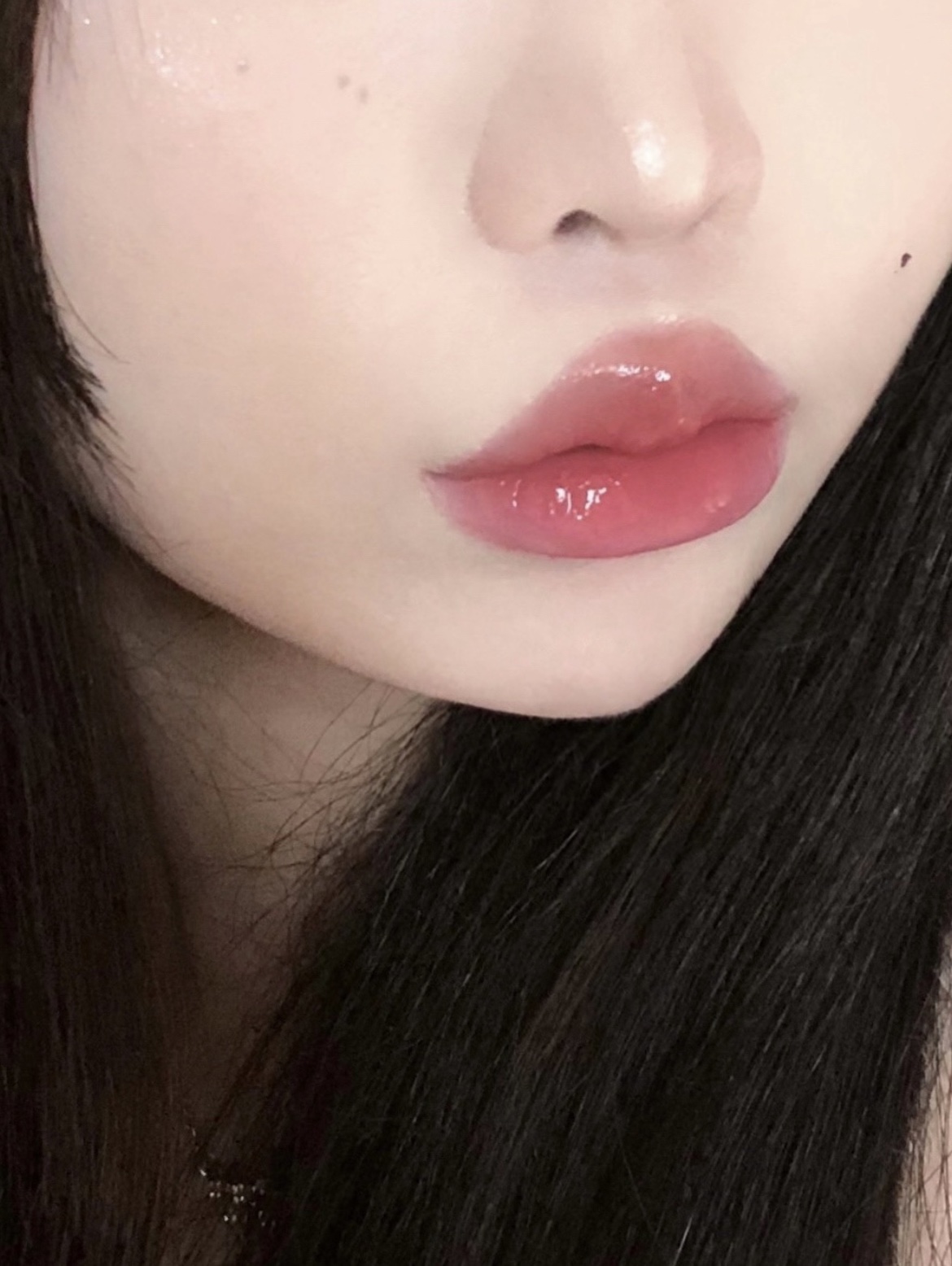 グラスティングカラーグロス/rom&nd/リップグロスを使ったクチコミ（1枚目）