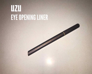 EYE OPENING LINER/UZU BY FLOWFUSHI/リキッドアイライナーを使ったクチコミ（1枚目）