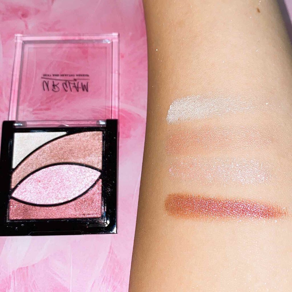 UR GLAM　VELVET EYE COLOR PALETTE/U R GLAM/アイシャドウパレットを使ったクチコミ（3枚目）