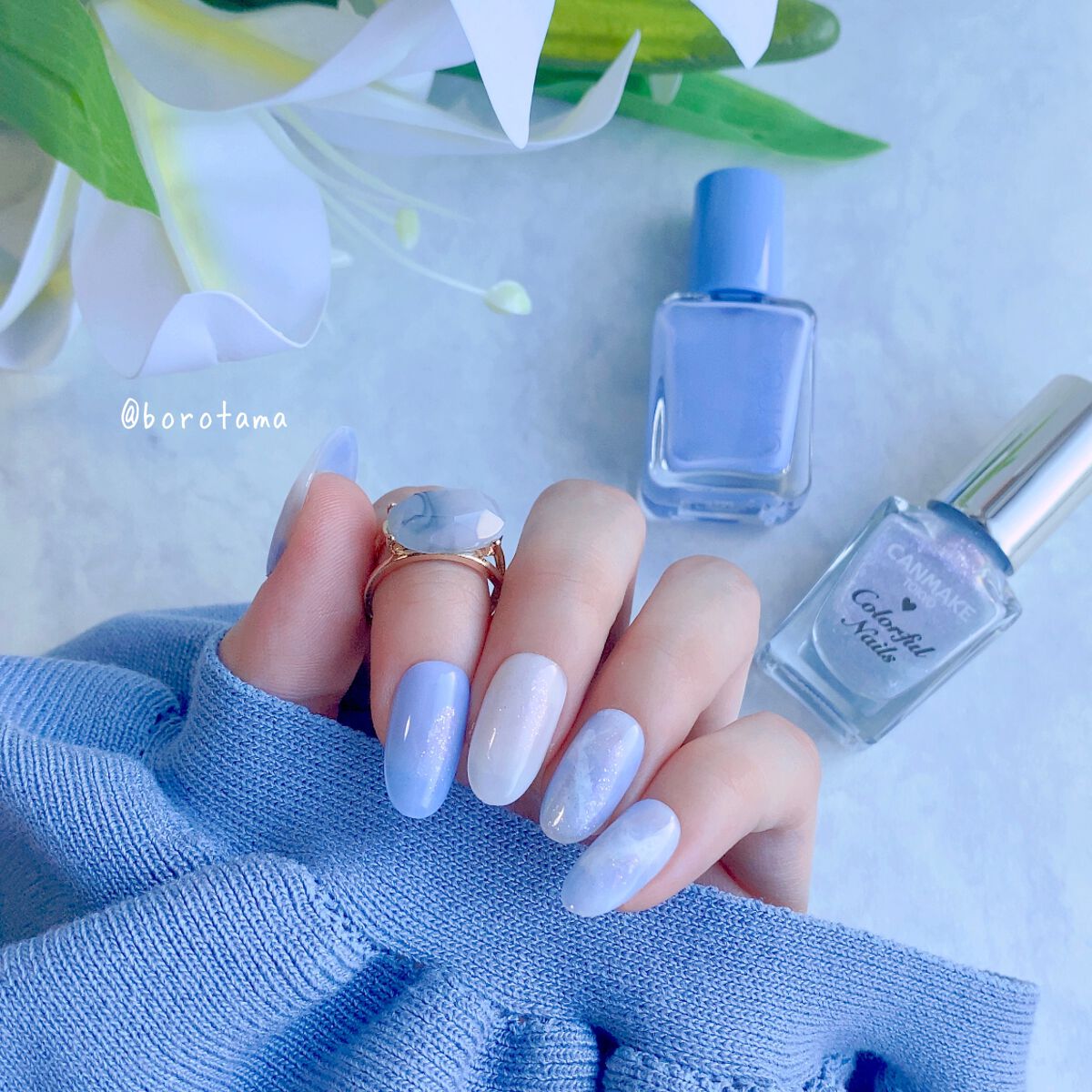 カラフルネイルズ/キャンメイク/マニキュアを使ったクチコミ(2枚目)