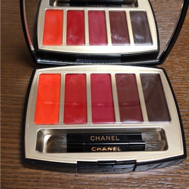 CHANEL ラ パレット キャラクテールのクチコミ「シャネルの限定アイテム☆
普段、赤の口紅はほとんど使わないけど、ちょっと使ってみたいなぁーと思.....」（1枚目）