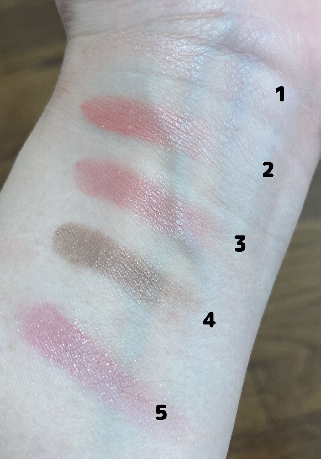 ショコラスウィート アイズ/リンメル ロンドン/アイシャドウパレットを使ったクチコミ（2枚目）