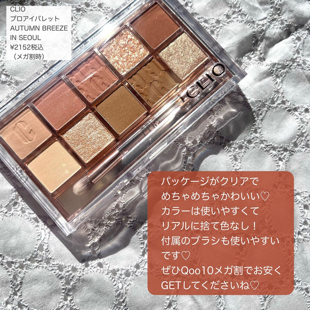 プロ アイ パレット/CLIO/アイシャドウパレットを使ったクチコミ(5枚目)