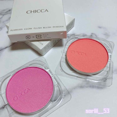 CHICCA  
フラッシュブラッシュ パウダー

キッカのチークを追加購入！
9月までで本当に販売終了なので、
買わずにいられませんでした。

購入したのは
サニーキッスとポニーテールです🌟

2枚目