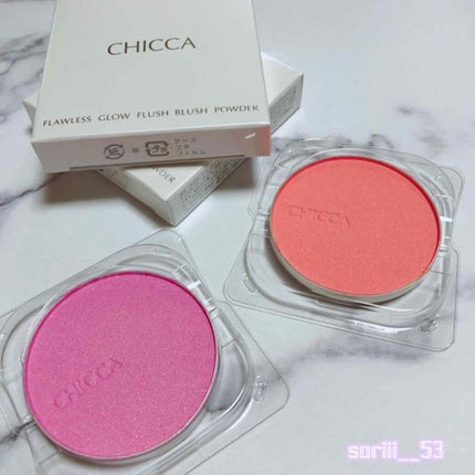 フラッシュブラッシュ パウダー/CHICCA/パウダーチークを使ったクチコミ(1枚目)