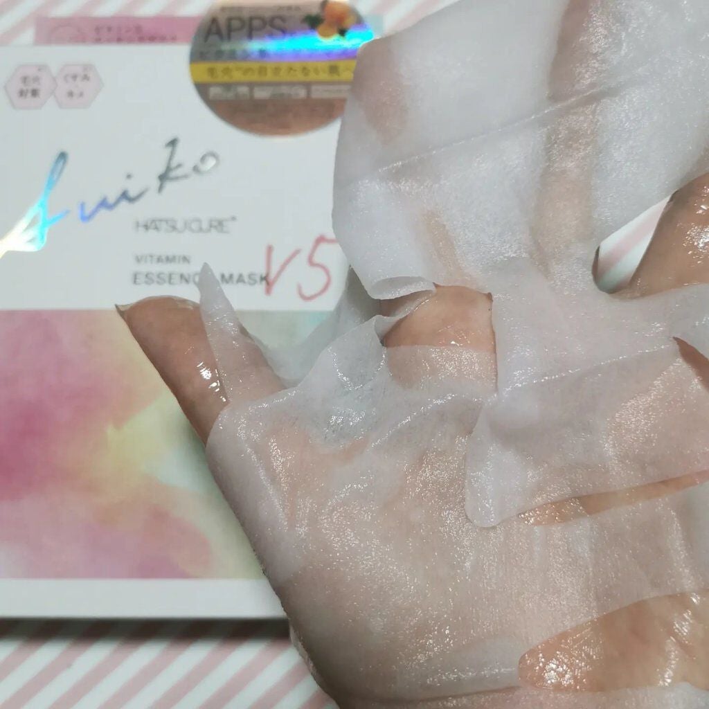 SUIKO HC ビタミン5エッセンスマスク/SUIKO HATSUCURE/シートマスク・パックを使ったクチコミ(2枚目)
