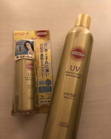 サンカットR パーフェクトUV スプレー/サンカット®/日焼け止めミスト・スプレーを使ったクチコミ(1枚目)