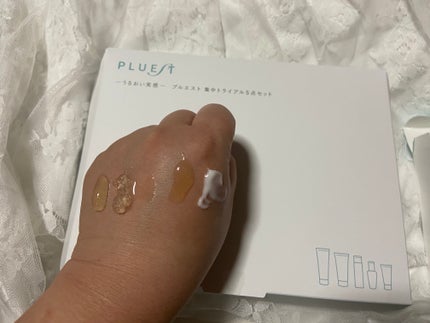 集中トライアル 3点セット/PLUEST/スキンケアキットを使ったクチコミ(3枚目)