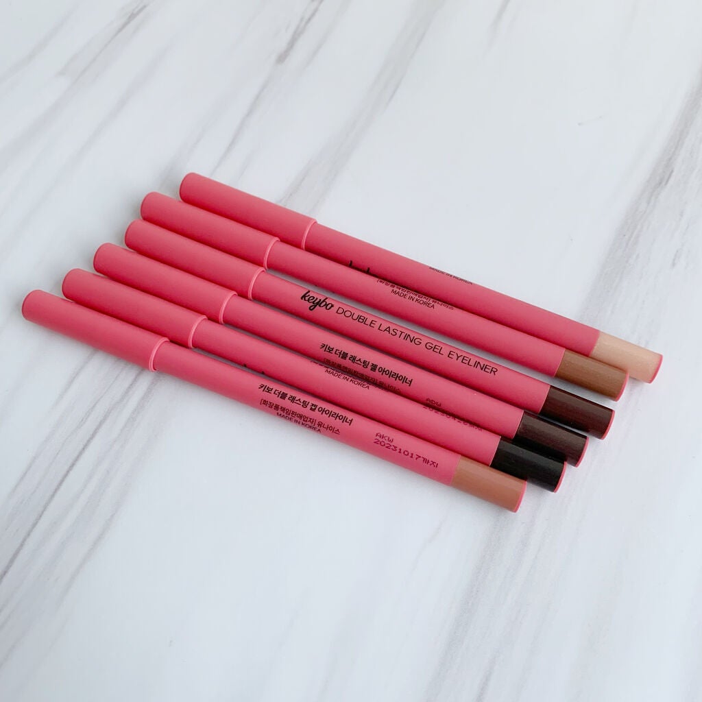 ダブルラスティングジェルライナー/keybo/ジェルアイライナーを使ったクチコミ(2枚目)