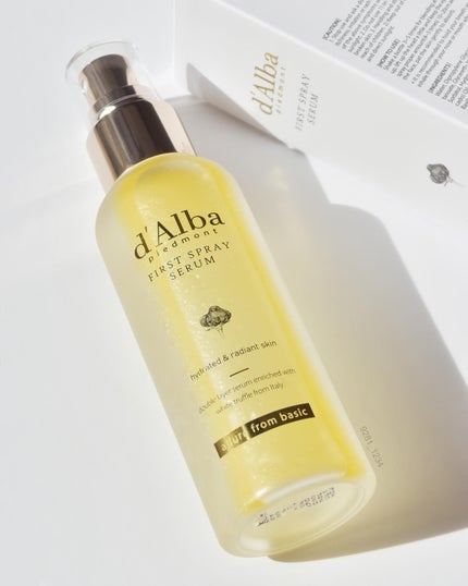 ダルバ ホワイトトリュフファーストスプレーセラム/ダルバ/ミスト状化粧水を使ったクチコミ(6枚目)