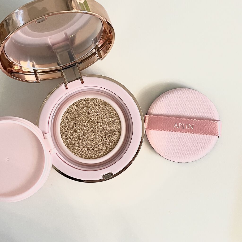 ピンクティーツリーカバークッション/APLIN/クッションファンデーションを使ったクチコミ（2枚目）