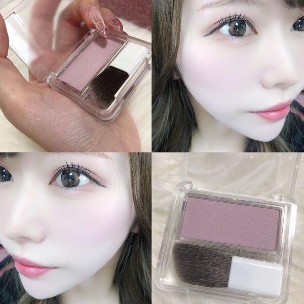 パウダー チーク ニュアンスカラー/ちふれ/パウダーチーク by こねこねこ