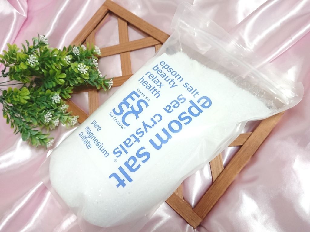 シークリスタルス エプソムソルト オリジナル/sea crystals/無機塩系入浴剤を使ったクチコミ（1枚目）