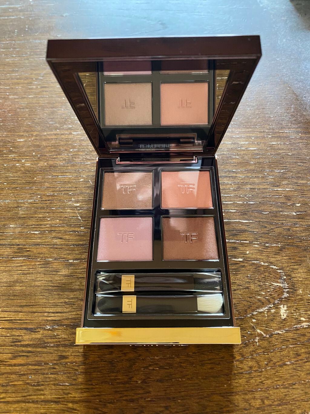 アイ カラー クォード/TOM FORD BEAUTY/アイシャドウパレットを使ったクチコミ(3枚目)