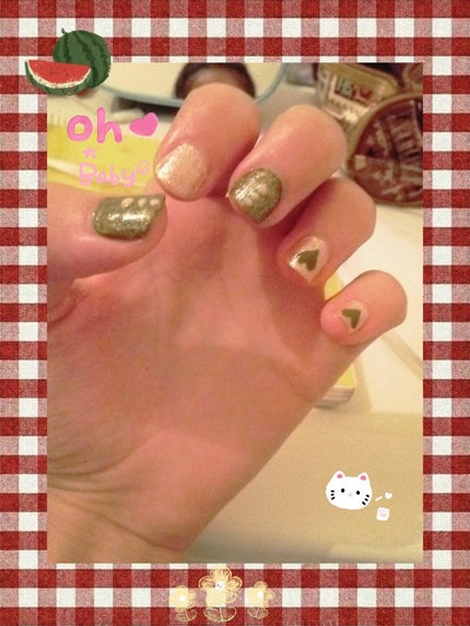 カラフルネイルズ/キャンメイク/マニキュアを使ったクチコミ(1枚目)
