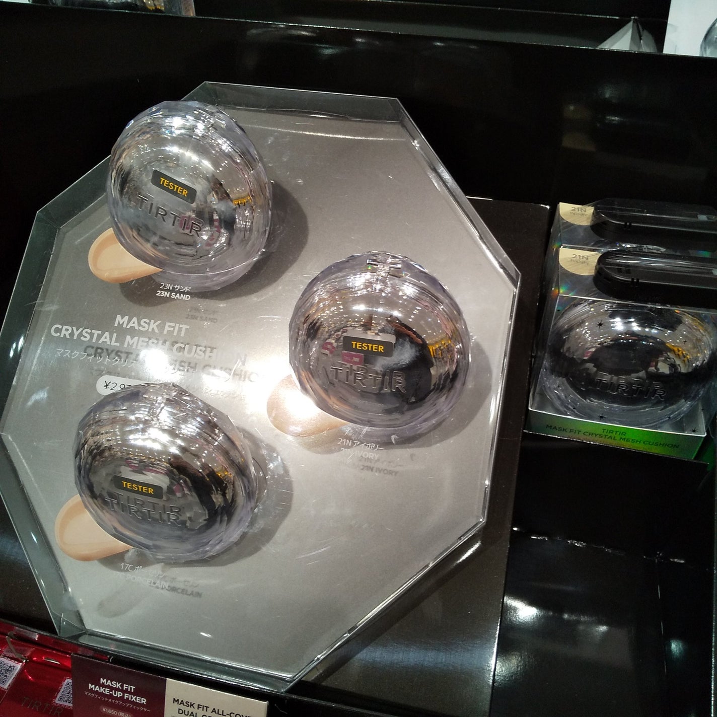 マスクフィット クリスタルメッシュクッション/TIRTIR(ティルティル)/クッションファンデーションを使ったクチコミ(3枚目)