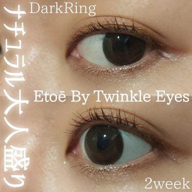 2week Etoē/Etoe By Twinkle Eyes/２週間（２WEEKS）カラコンを使ったクチコミ（1枚目）
