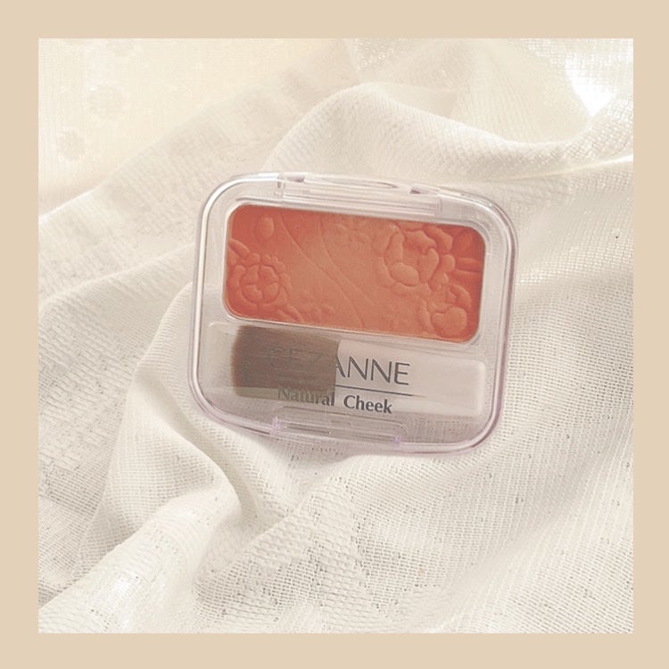 ナチュラル チークN/CEZANNE/パウダーチークを使ったクチコミ(2枚目)