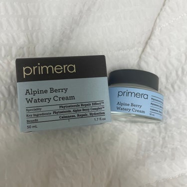 アルパインベリーウォータークリーム 50ml/primera/フェイスクリームを使ったクチコミ（1枚目）