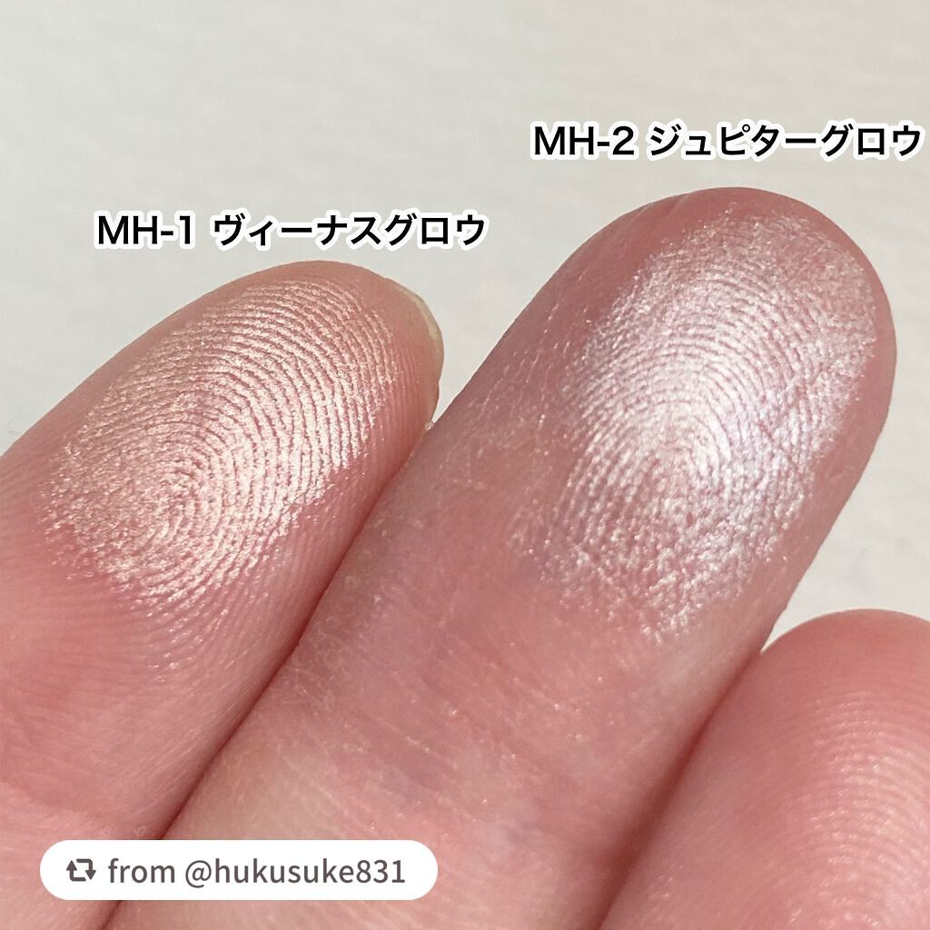 マーブルハイライター/LB/パウダーチークを使ったクチコミ(7枚目)