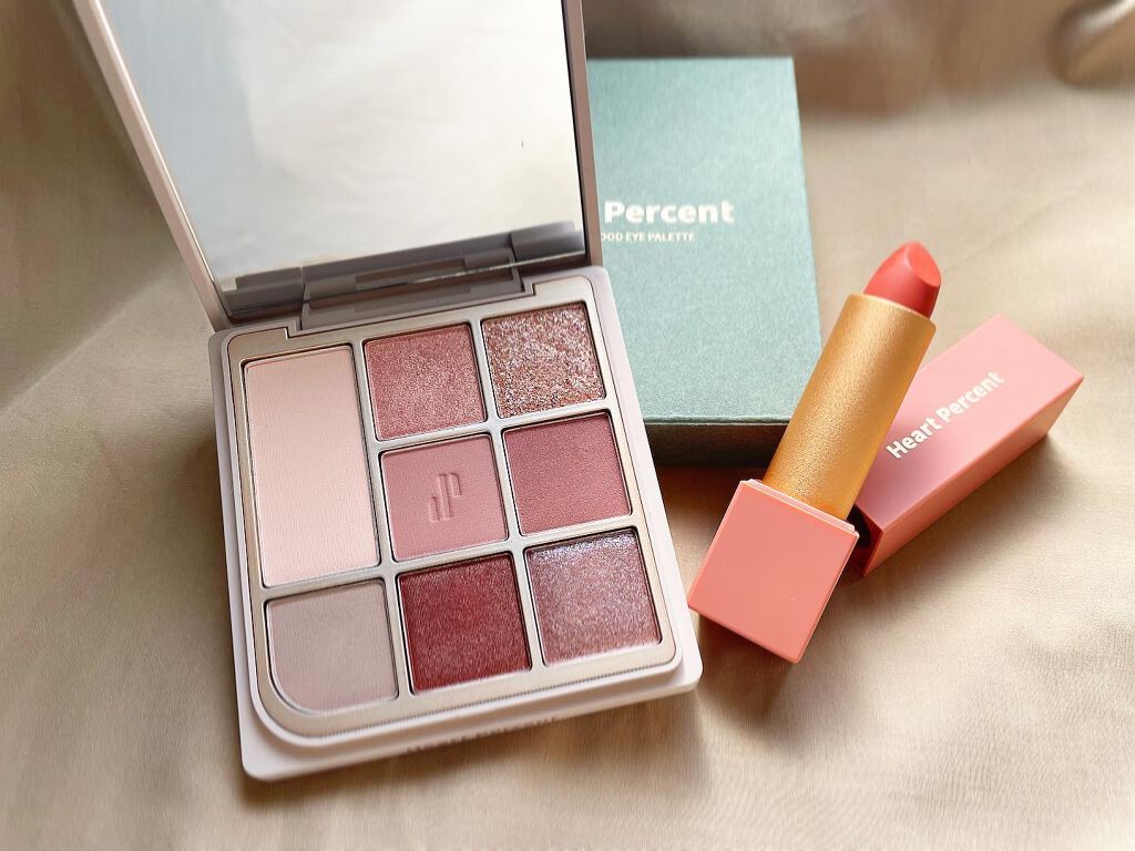 ドットオンムードマット/Heart Percent/口紅を使ったクチコミ（1枚目）