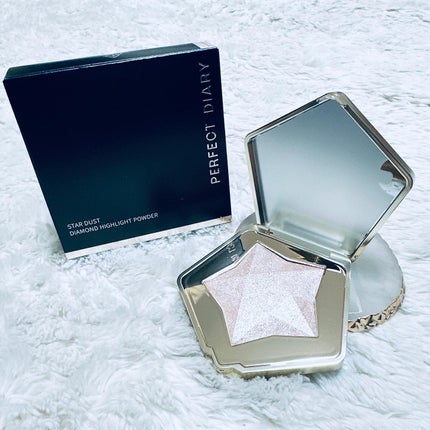 スターダストダイヤモンドハイライトパウダー/PERFECT DIARY/パウダーハイライトを使ったクチコミ(1枚目)