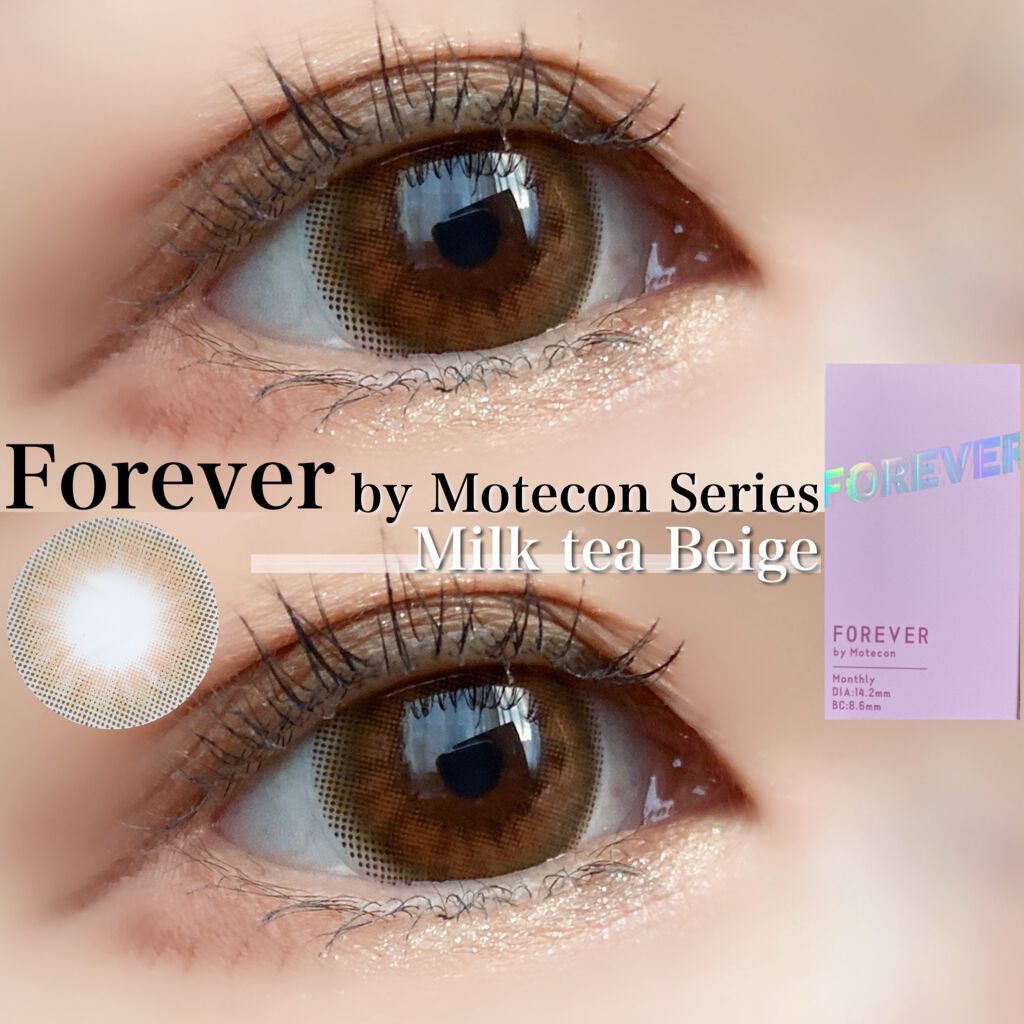 フォーエバー バイ モテコン/モテコン/カラーコンタクトレンズを使ったクチコミ（1枚目）