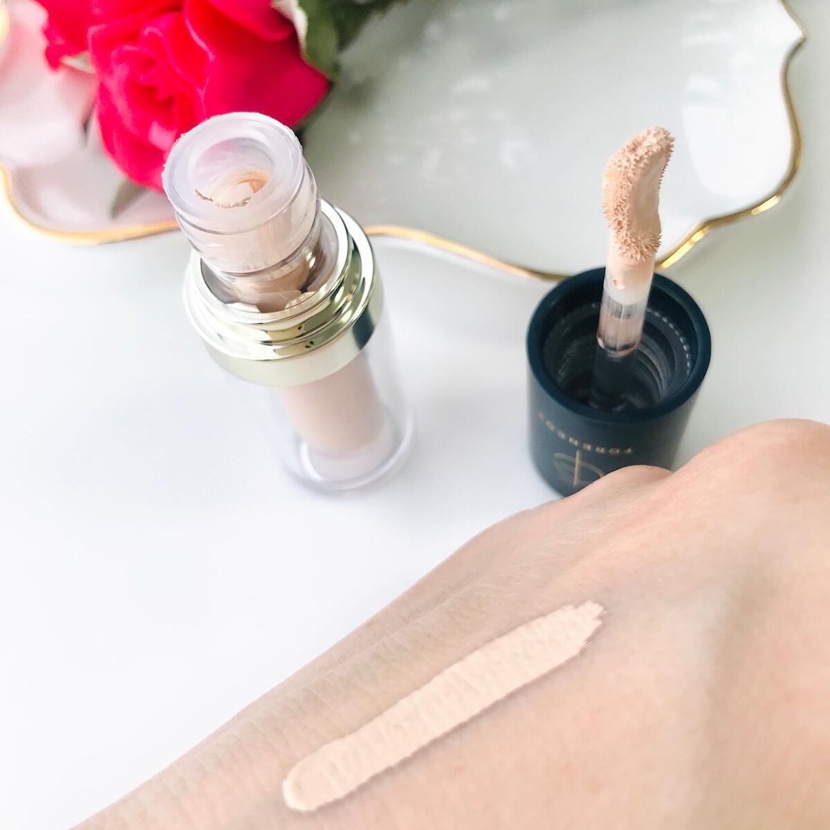 タトゥーウォータープルーフスカーコンシーラー/フォレンコス/リキッドコンシーラーを使ったクチコミ(3枚目)