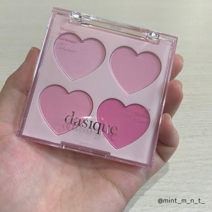 ブレンディングムードチーク 14 ラブハート/dasique/パウダーチークを使ったクチコミ(2枚目)