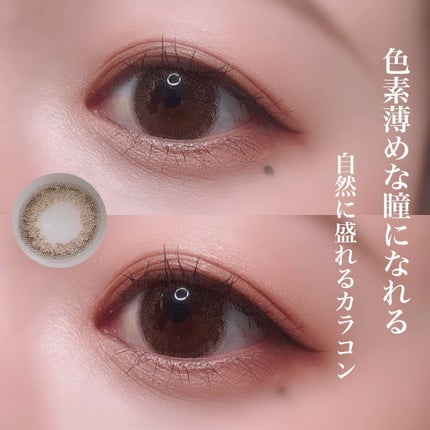 Sanctuary Muffin Grand チョコ/Jill/カラーコンタクトレンズを使ったクチコミ(1枚目)