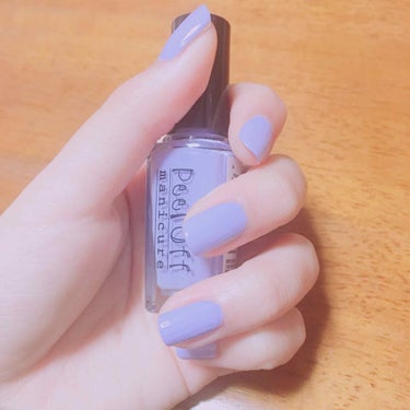 学生におすすめ！

ピールオフマニキュア💅

100円ショップキャンドゥにて売られています。

今日のお色はマカロンラベンダーです💜

休みの日にしか出来ない人にすごくオススメで
す。

私はいつも休み