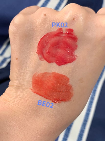 アピュー ジューシーパン スパークリングティント/A’pieu/口紅を使ったクチコミ(3枚目)