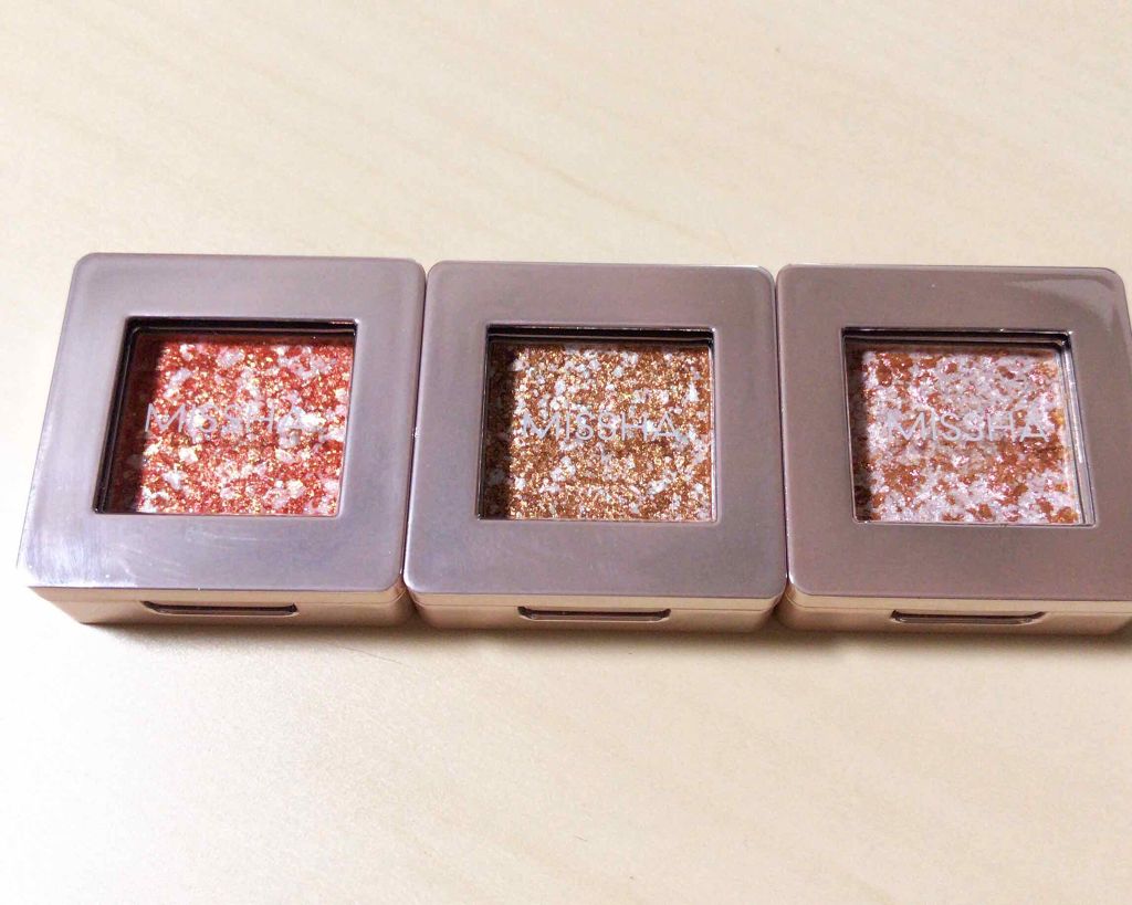 グリッタープリズム シャドウ/MISSHA/グリッターを使ったクチコミ(1枚目)