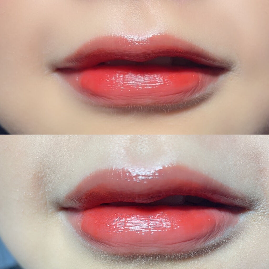 ビビッドコットン インクティント ブラー 5/innisfree/口紅を使ったクチコミ（2枚目）