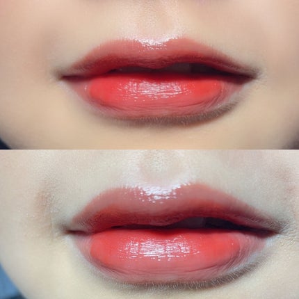 ビビッドコットン インクティント ブラー/innisfree/口紅を使ったクチコミ(2枚目)