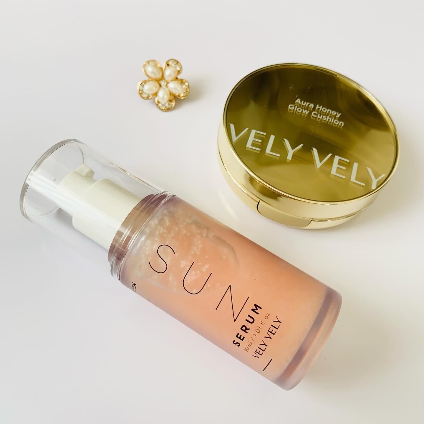 はちみつツヤ肌クッションファンデ/VELY VELY/クッションファンデーションを使ったクチコミ（1枚目）