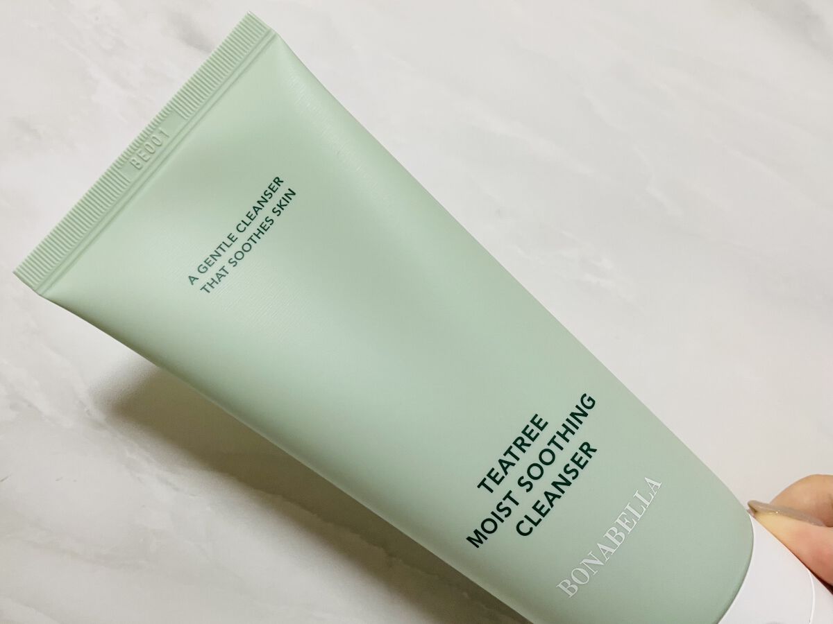ティーツリー モイスト スージング クレンザー/BONABELLA/洗顔フォームを使ったクチコミ（1枚目）