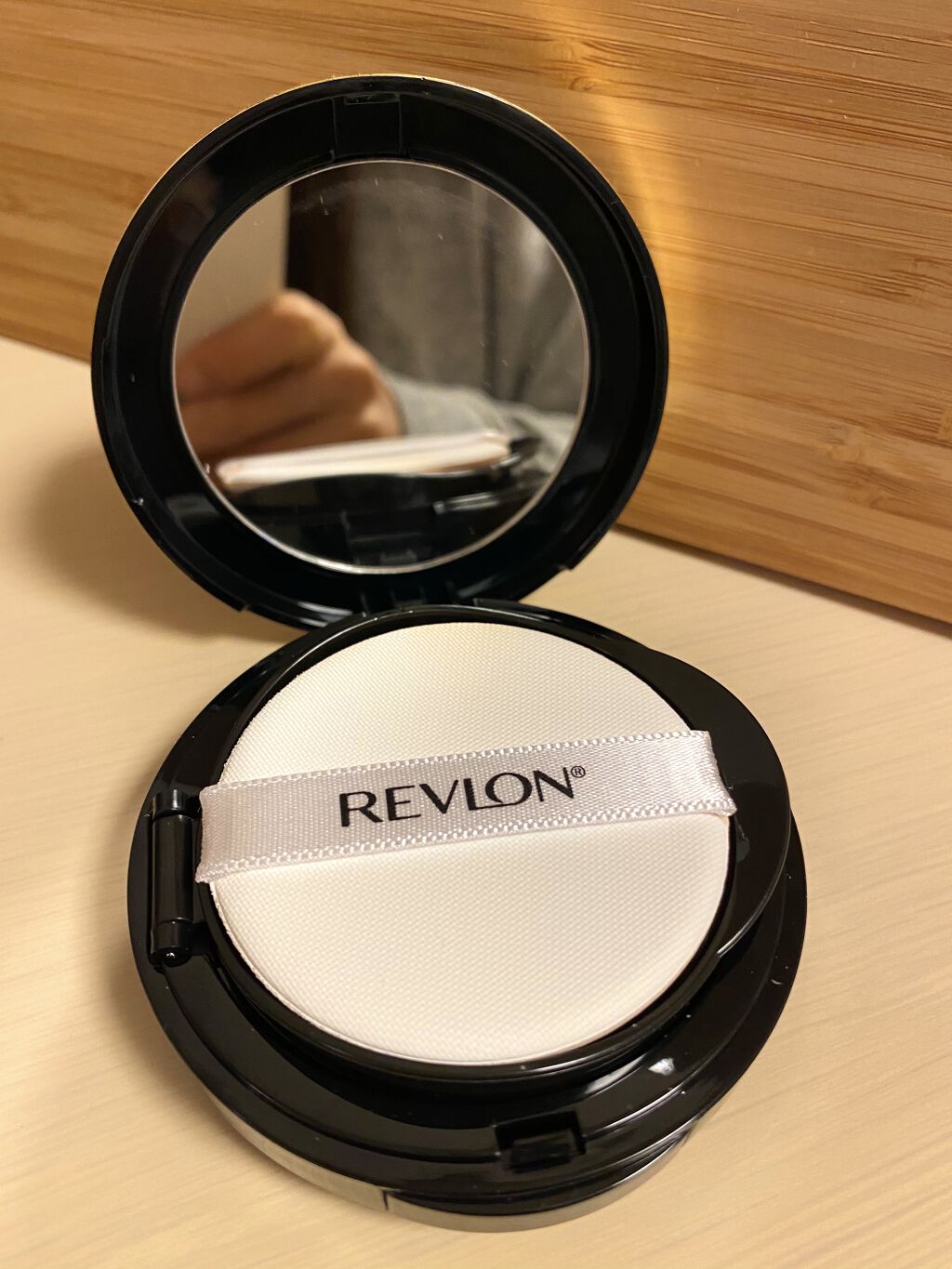 カラーステイ クッション ロングウェア ファンデーション/REVLON/クッションファンデーションを使ったクチコミ（2枚目）