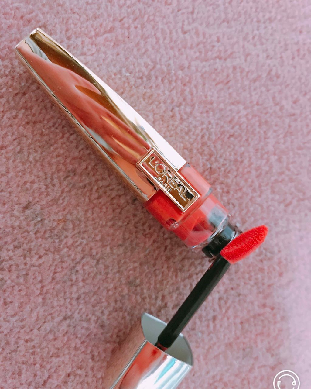 シャインカレス/ロレアル パリ/口紅を使ったクチコミ(2枚目)