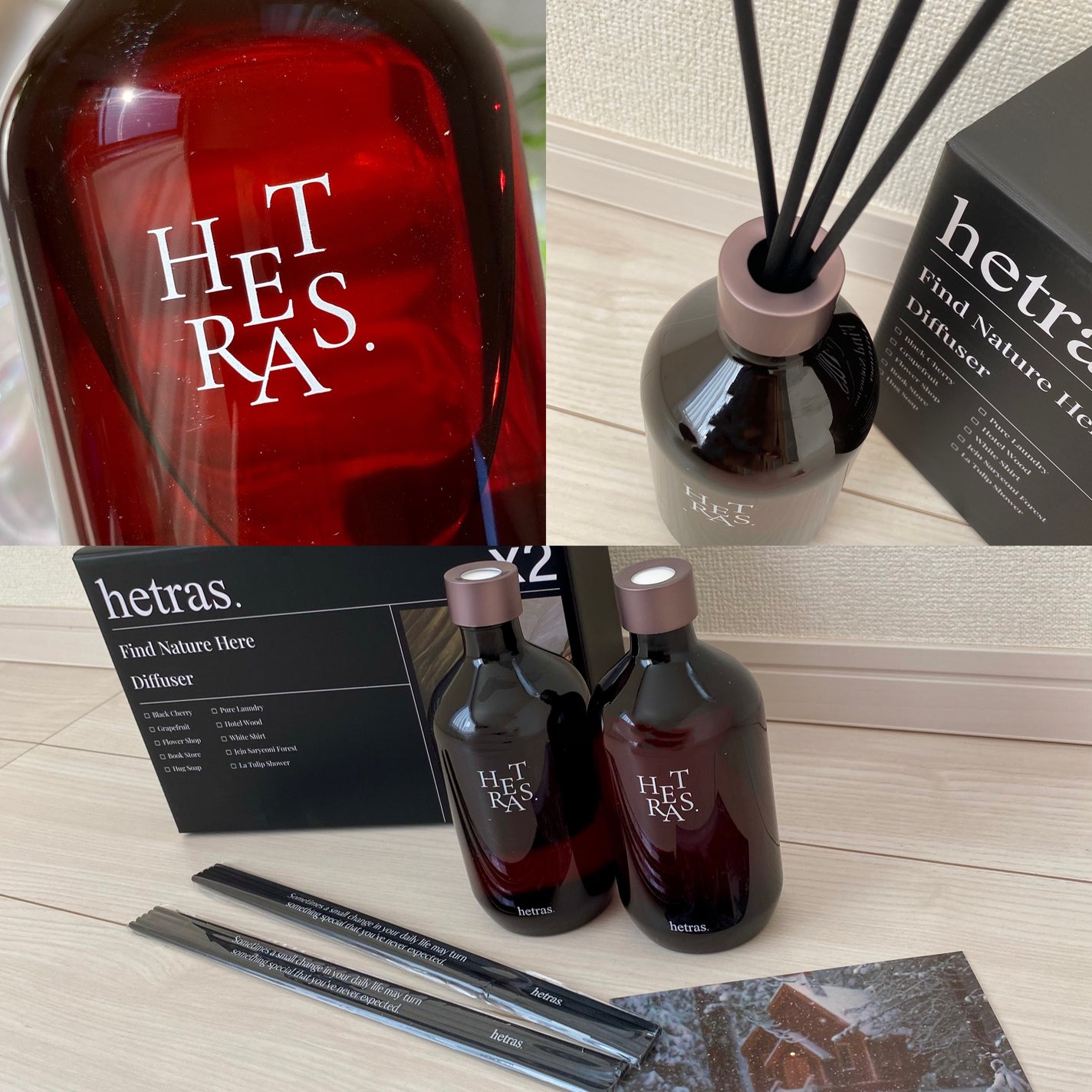 プレミアムディフューザー/hetras/ルームフレグランスを使ったクチコミ(3枚目)