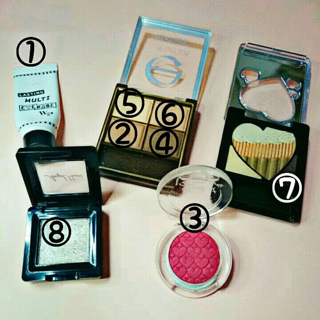 スキニーリッチシャドウ/excel/アイシャドウパレットを使ったクチコミ(3枚目)