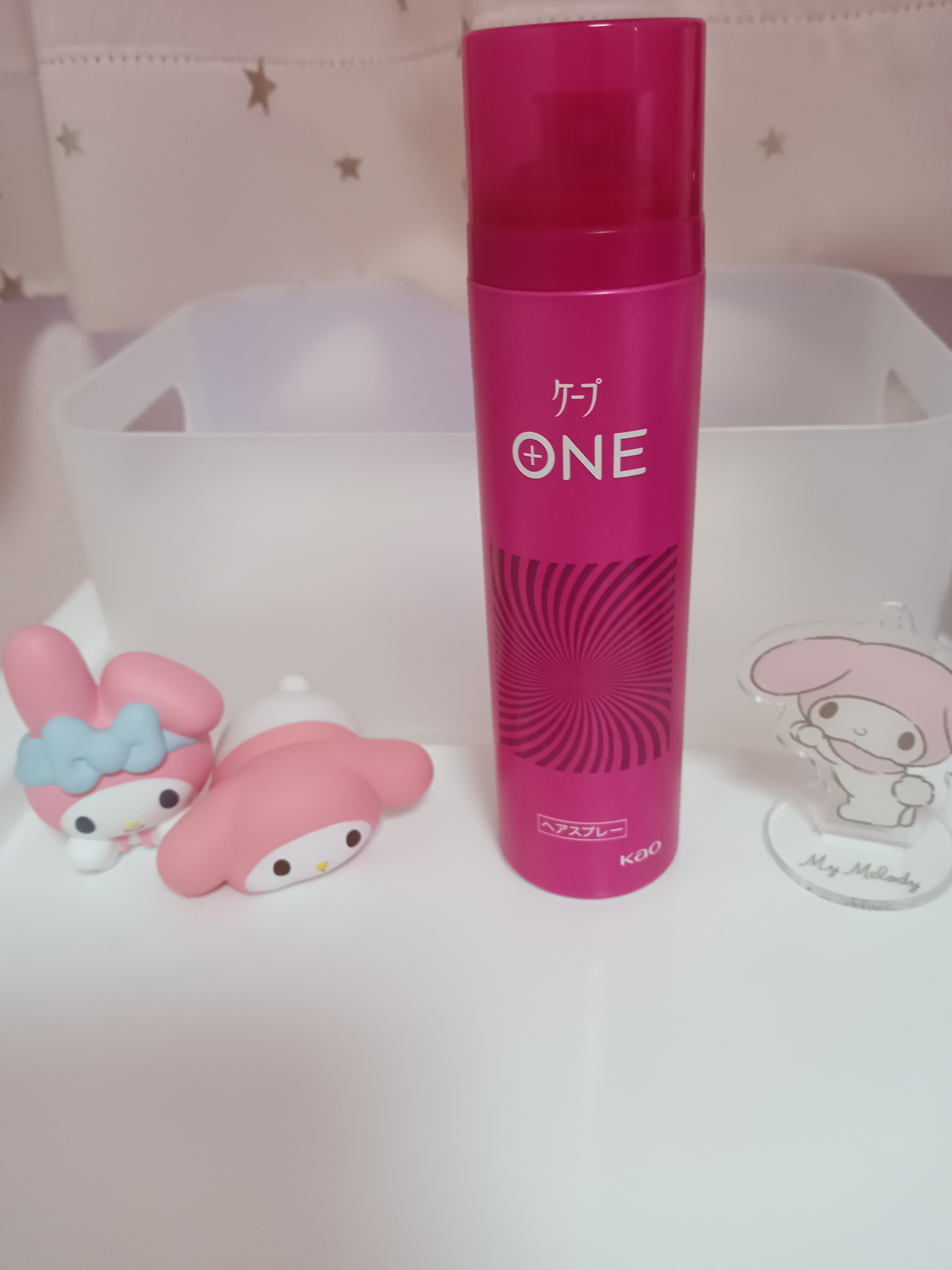 ケープ ONE やわらかキープ／しっかりキープ　/ケープ/ヘアスプレーを使ったクチコミ（1枚目）