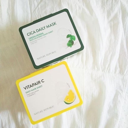 ビタペアCデイリーシートマスク/ネイチャーリパブリック/シートマスク・パックを使ったクチコミ(5枚目)